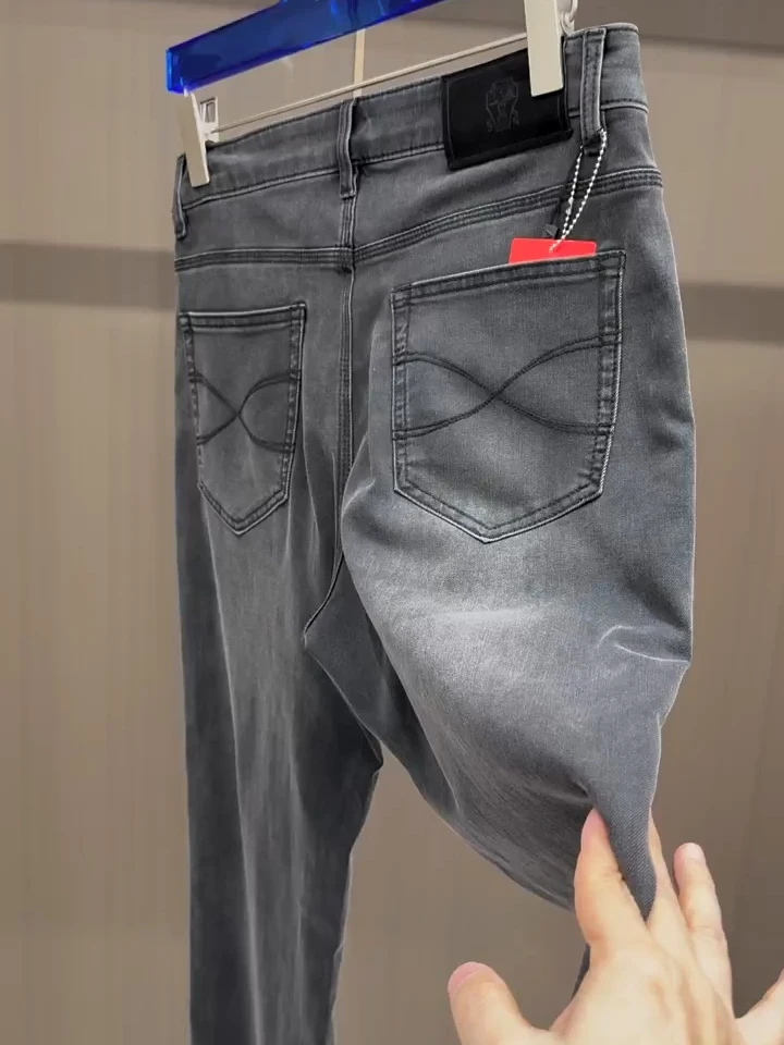 

Faionable Straight Leg Men's Jeans Premium Quali Early Spring New Arrival Classic Sle Comfortable Fit Casual Wear