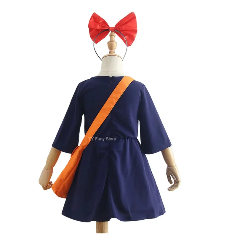 Kids Adult Kiki Bezorgservice Cosplay Kleding Kostuum Meisjes Meisjes Meisjes Lolita Jurk Heks Kostuum Voor Halloween