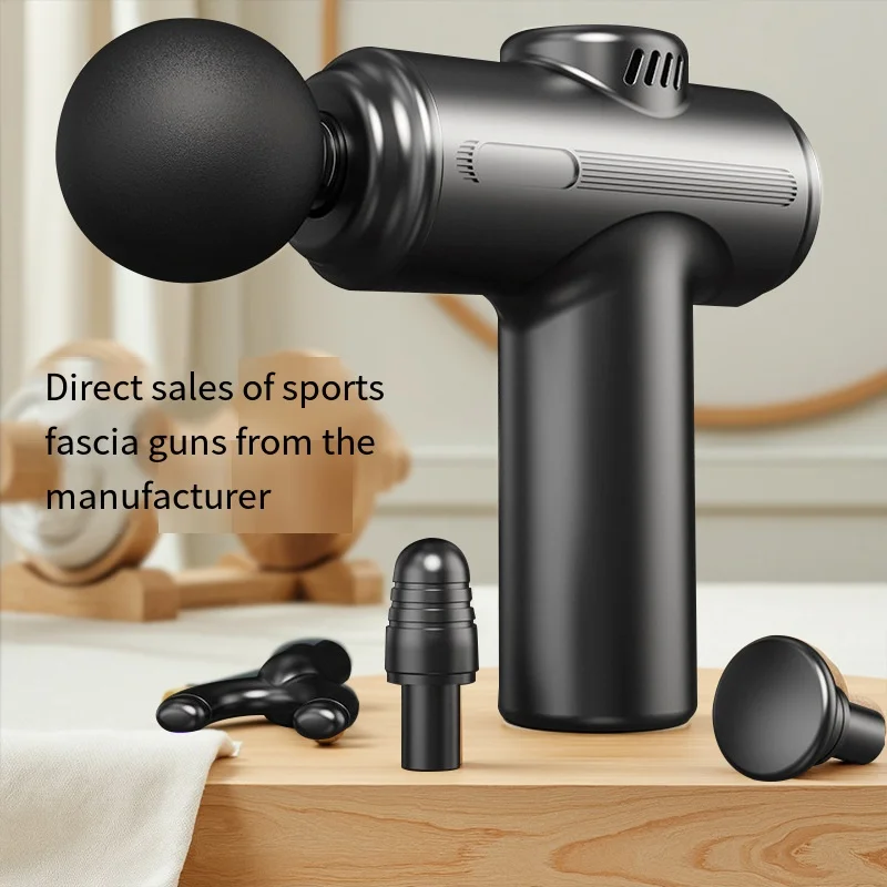 Mini Massage Gun Fascia Machine Muscle Relaxation Vibrating Gun Rod Massage Fitness Tool Muscle Massager Gun