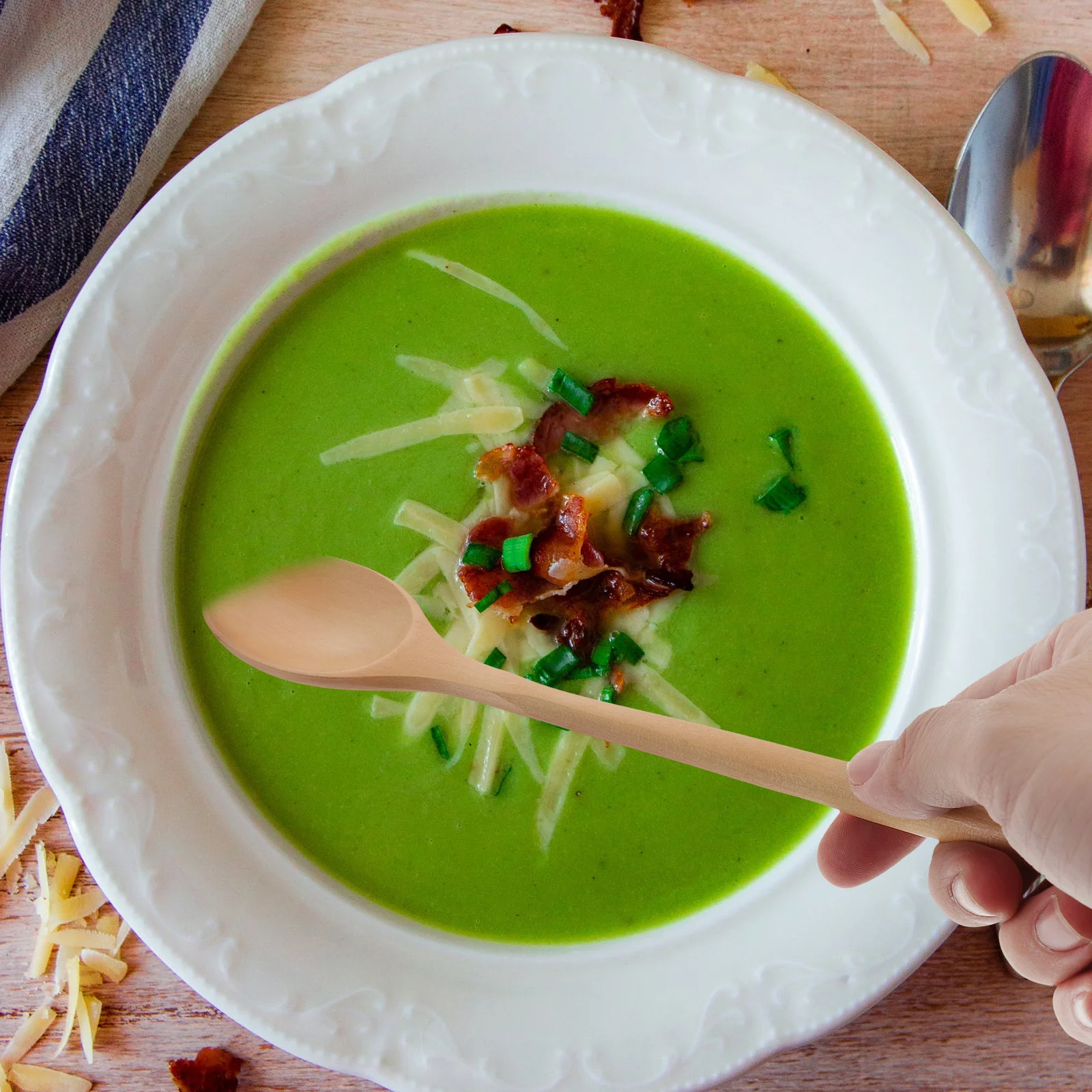 

4Pcs Long Handle Wooden Coffee Spoons - Japanese Style Stirring Spoons for Jam Honey Tea Dessert - Wood Mixing Utensils Set