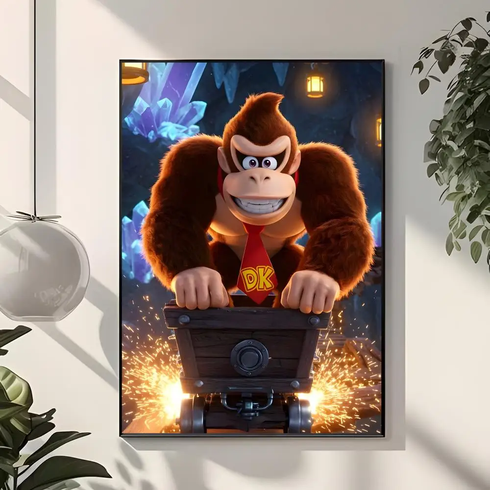 Game-Plattformer D-Donkey Kong Poster – Klassisches Wohninterieur & Moderne Wanddekoration, Kunstkollektion – Detail 9
