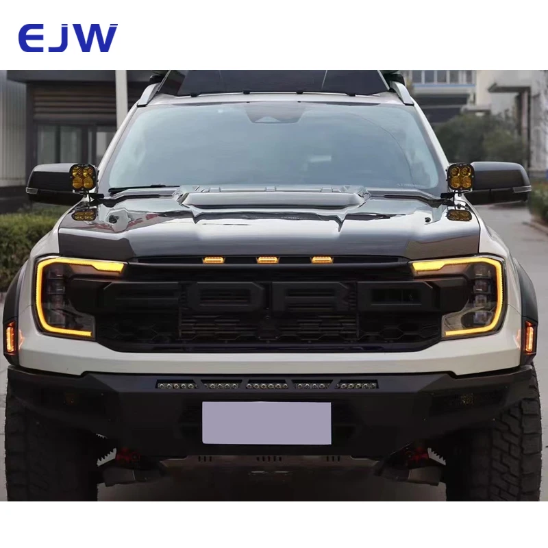 2021+ غطاء محرك Ford Bronco محدد عالي الجودة من ألياف الكربون المعدلة بحالة جديدة