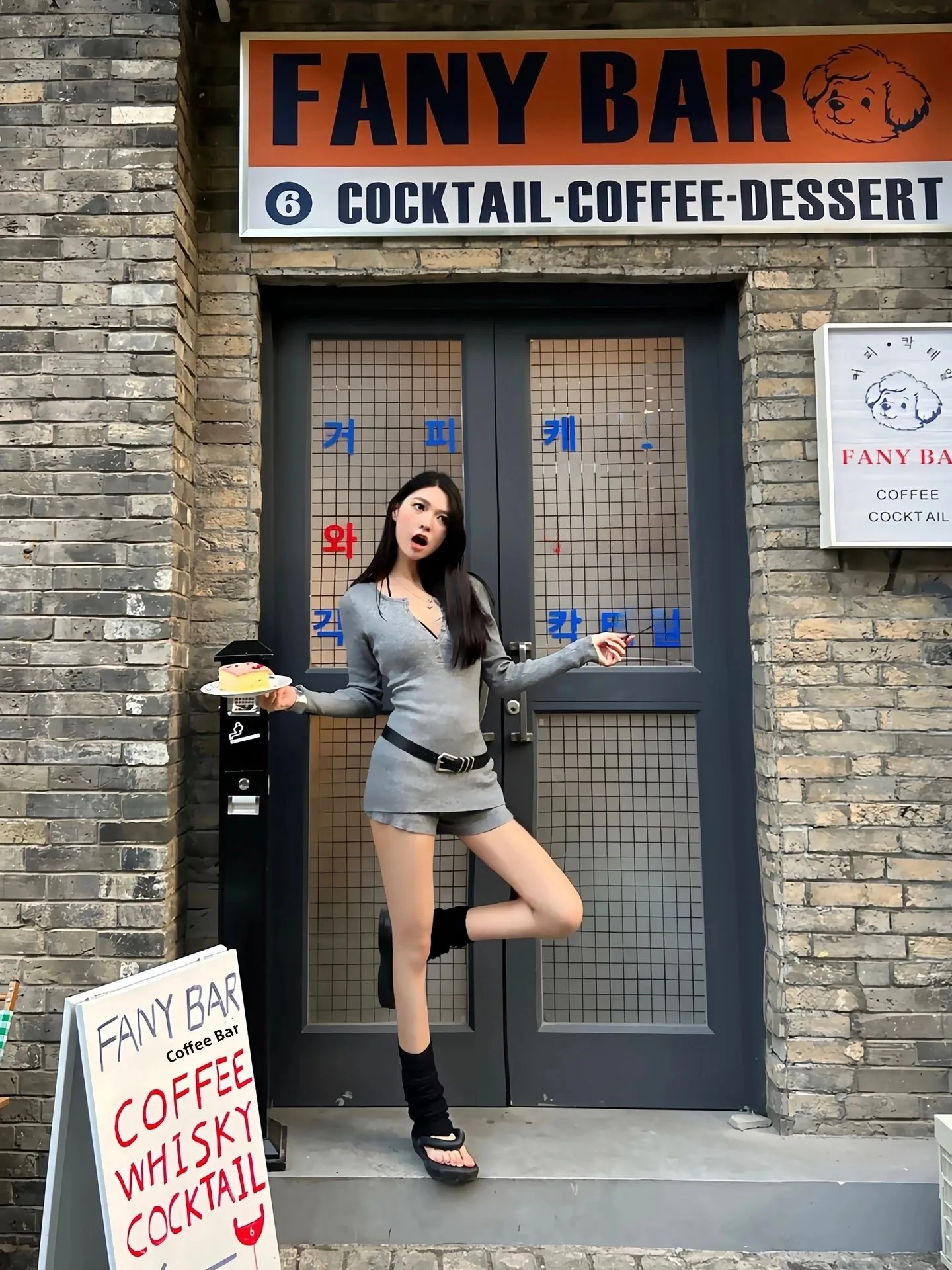 

Ay American Long Sve Onesie, женский осенне-зимний новый трикотажный топ Pure Desire, юбка, брюки, комплект из двух предметов с высокой талией