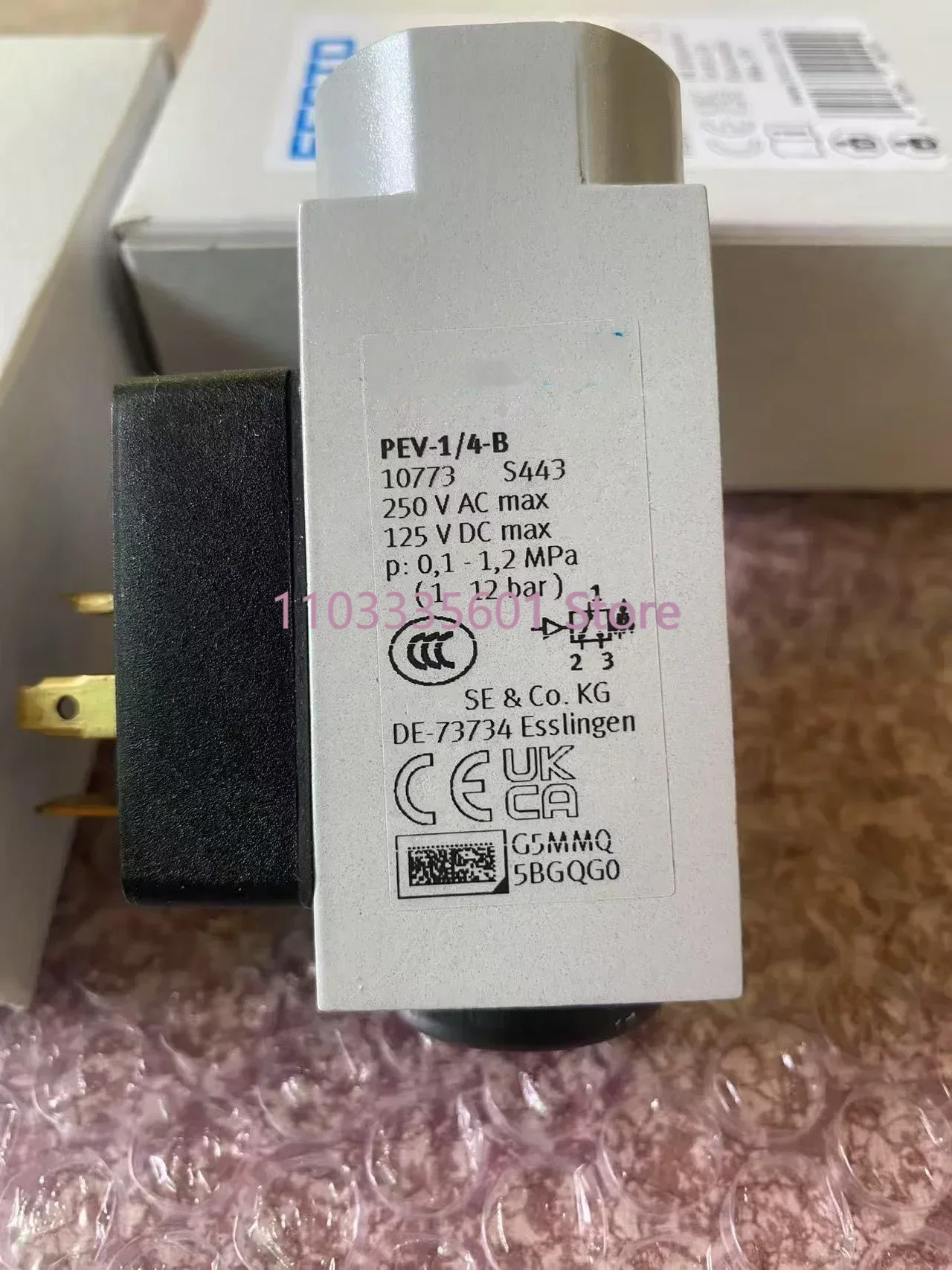 

Адаптирующий реле давления Festo 175250 nei-1/4-b-od 161760 192488 nei-1/4-b10773 192489 27-масляная