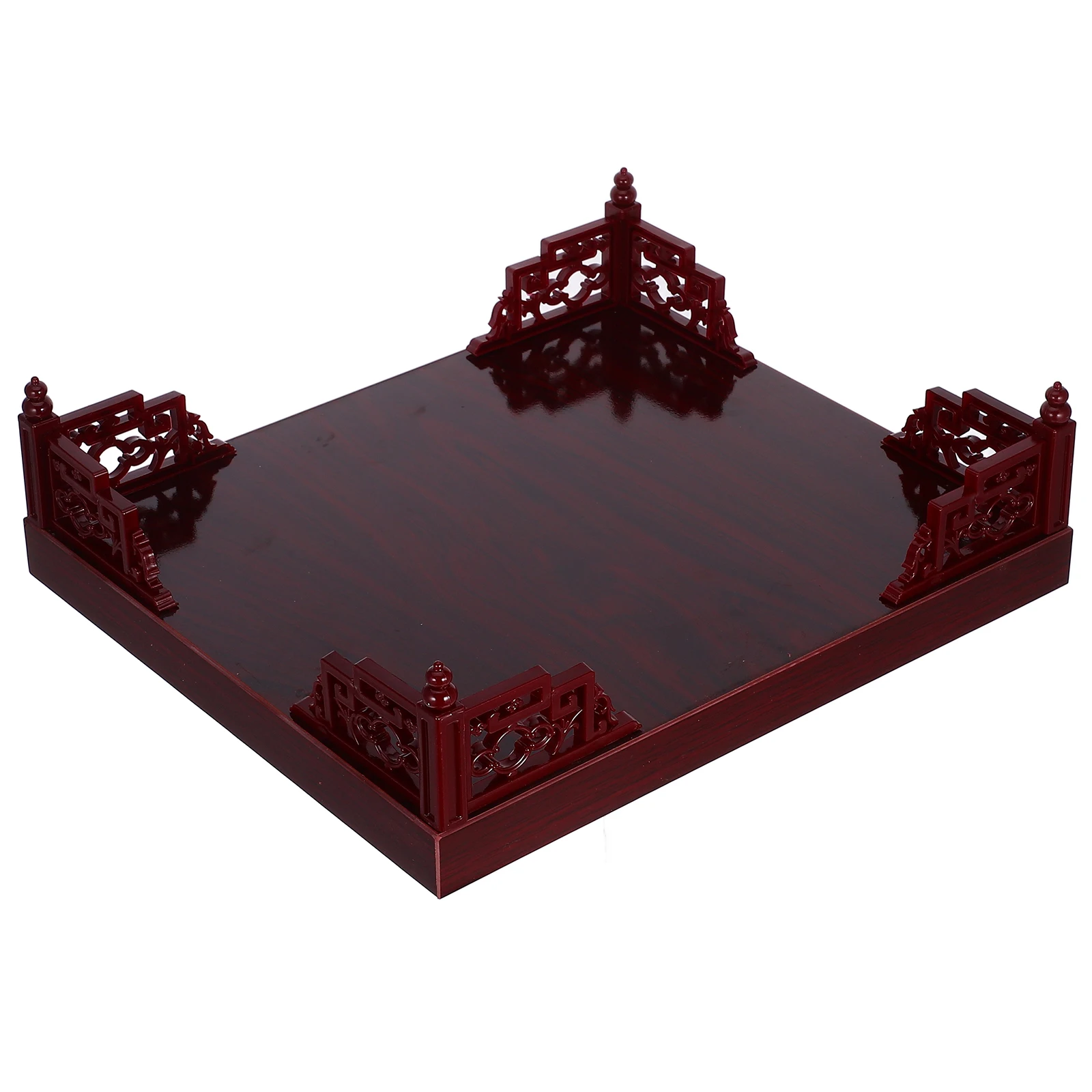 

Wooden Wall Mount Offering Table Buddha Sturdy Desk Home Decor Incense Burner Style Practical Use Sofa
