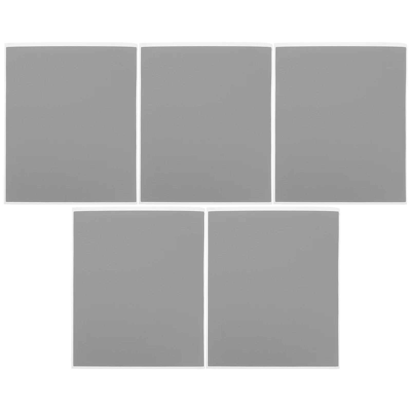 5 Sheets Scratch Off Stickers Cards Cover Film Prizes Writeable Fun Party Wedding Birthday Family Gathering Game Scratch