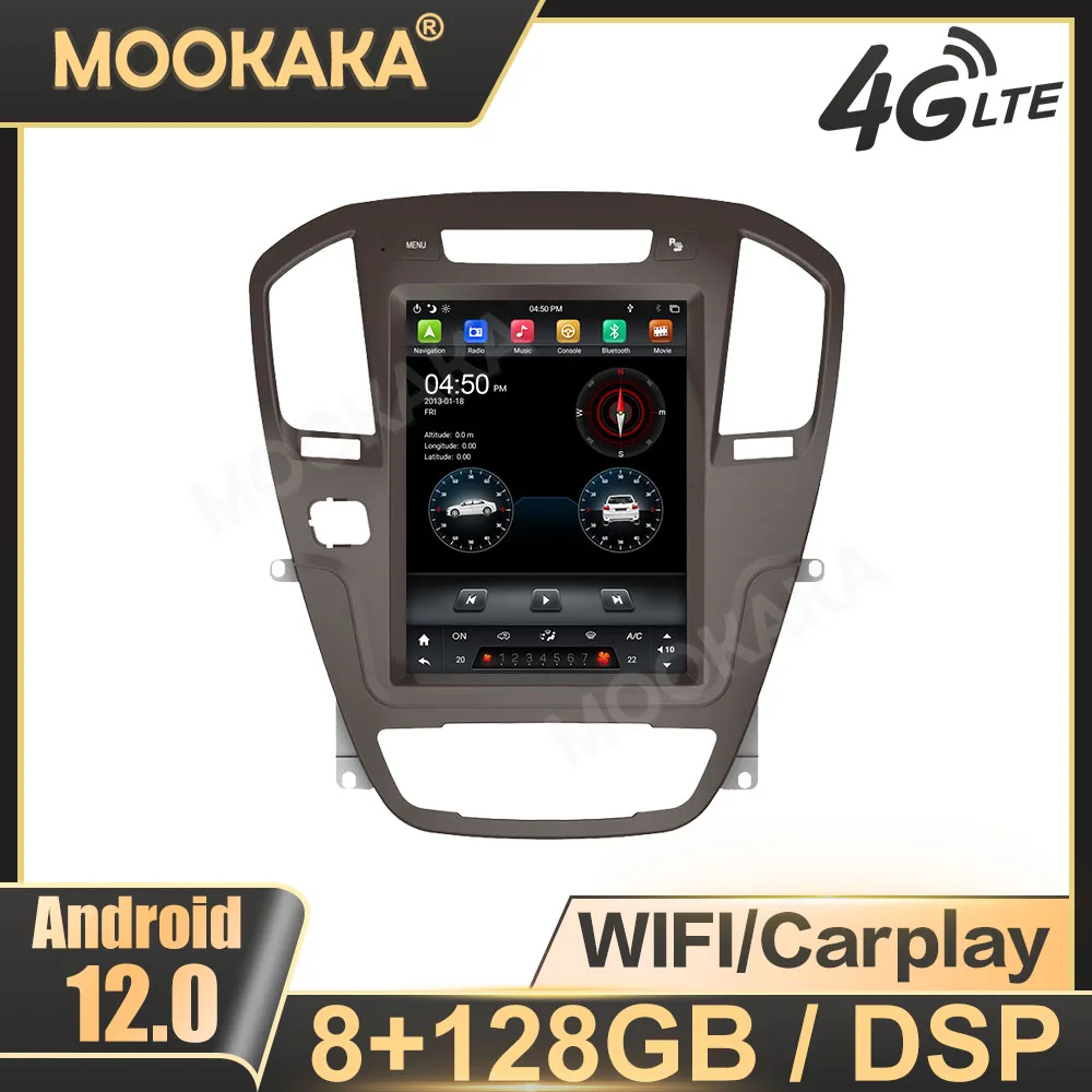 Car Radio Carplay Android For Opel Regal Insignia 2009-2013 GPS Navigation Multimedia Player Touch Screen Stereo Head Unit