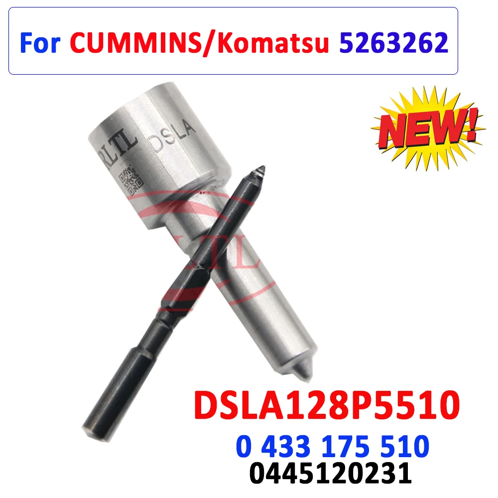 

Форсунка дизельного топлива ORLTL 0445120231 DSLA128P5510, 0 433 175 510 DSLA 128 P 5510 для Komatsu PC200-8 CUMMINS 5263262