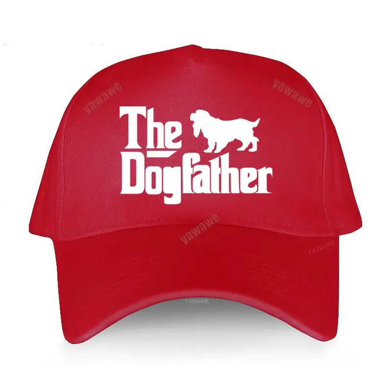 Men's summer baseball cap black Adjuatable Hat casual style the DOG FATHER DOGFATHER Vintage outdoor summer sunhat unisex