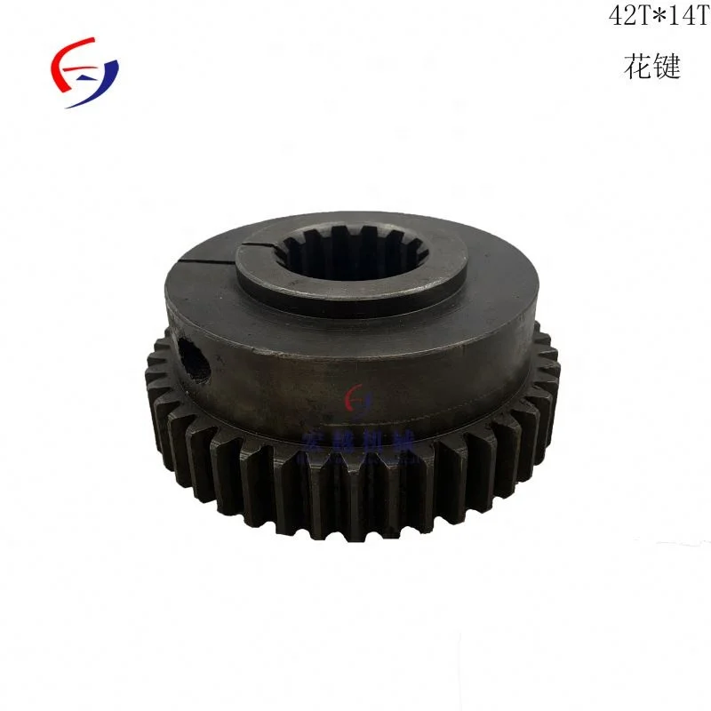 

excavator couopling hub 42T 14T*2.8 14T*3.5 for excavator coupling 180*42t 264*42t 314*42t 352*42t connection plate hub