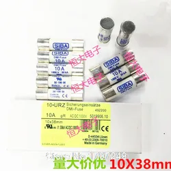 10pcs/Lot Fast Acting Ultra Rapid Ceramic Fuse 10A 1000V 10x38mm DMI  50 199 06 for Multimeter