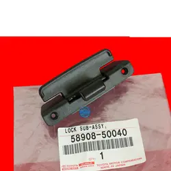 GENUINE TOYOTA LEXUS 01-06 LS430 CONSOLE COMPARTMENT DOOR COVER LOCK 58908-50040