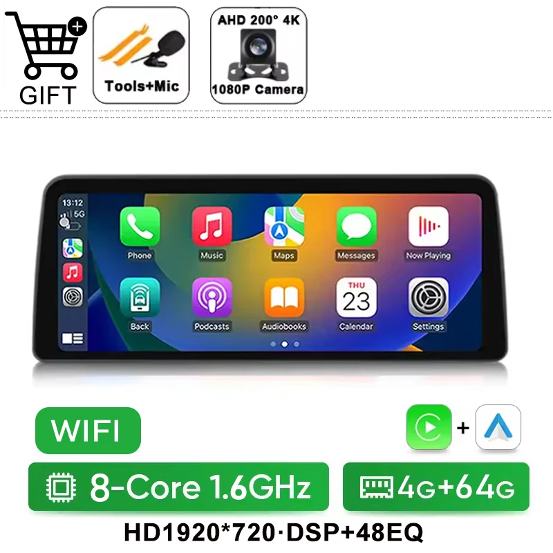 12.3inch Screen For Land Rover Discovery Sport L550 2015-2019 Car Radio Multimedia Player Wireless CarPlay Android Auto Navi GPS image 3