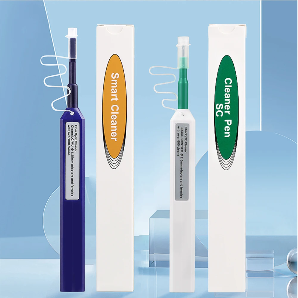 

2.5mm 1.25mm Fiber Optic Cleaner Cleaning Pen FOC-1.25 MU LC FOC-2.5 SC ST FC Fiber Flange Cleaner Fiber Connector Cleaning Pen