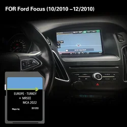 USE FOR Ford Focus 10/2010 -12/2010 SD MAP Cover France Italy Netherlands Navigation GPS Card