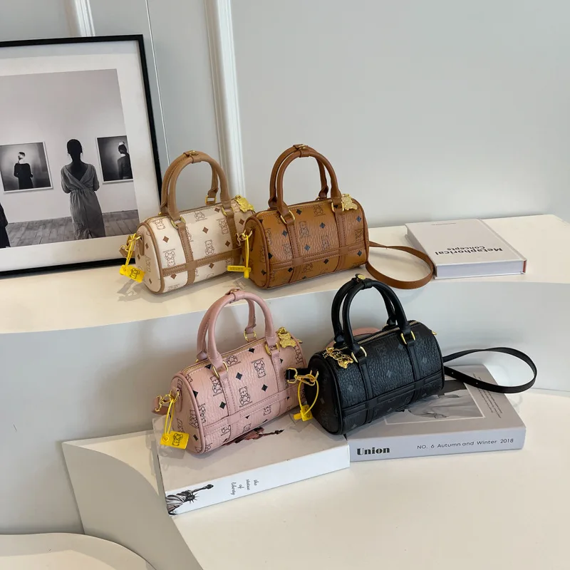 20*13*10cm borsa a mano da donna di lusso con orso borsa a tracolla a tracolla di design borsa da donna con pochette da viaggio