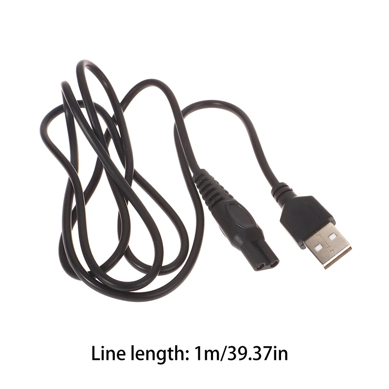 1pc 1m 5V USB Charging Cable For Hair Clipper RFC-598 RFC-588 RFC-690 RFC-696 RSCX-7568 Electric Shaver Beard Trimmer