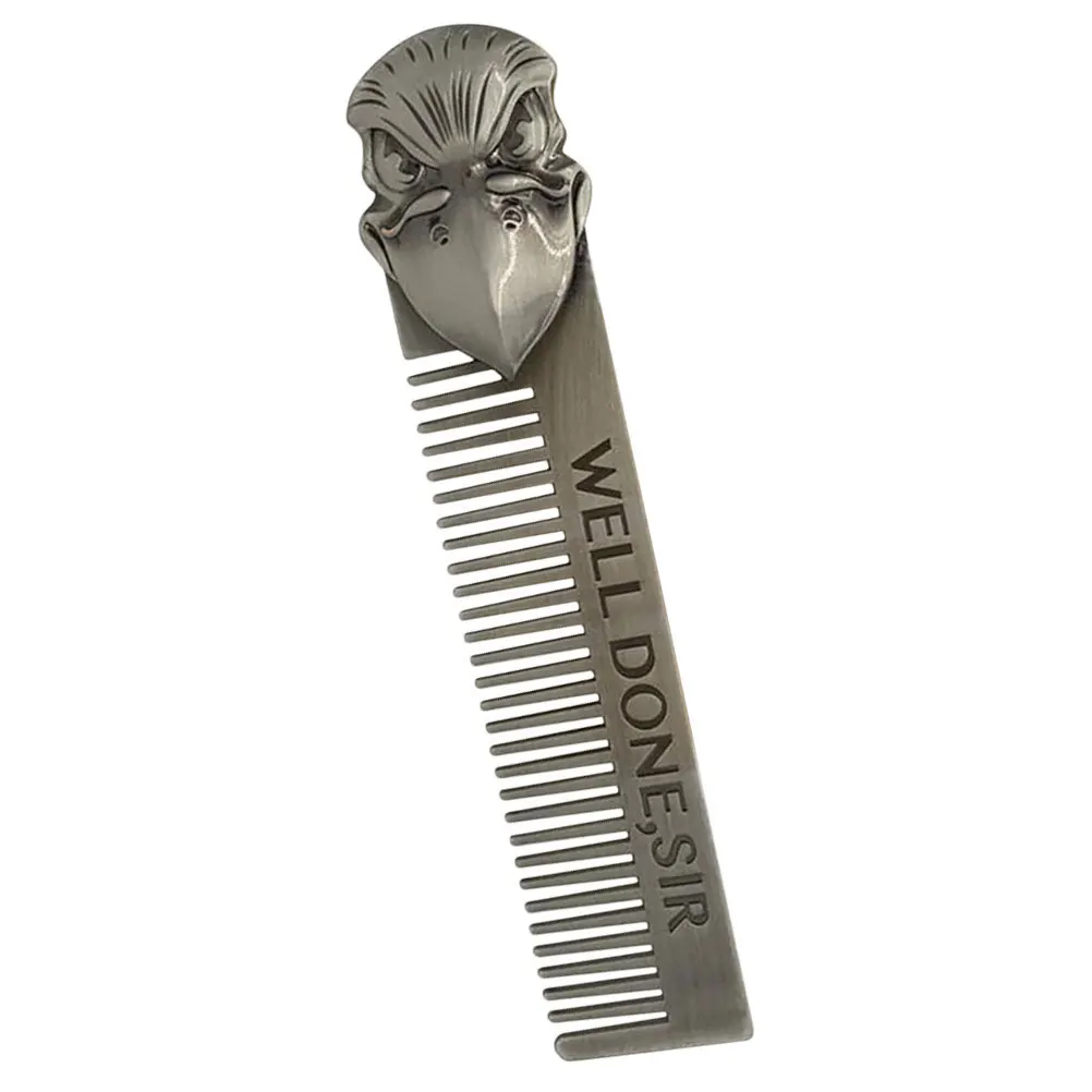 

Beard Styling Comb Hair for Men Remove The Head Combs Stainless Steel Men's Barber Fine Tooth Man