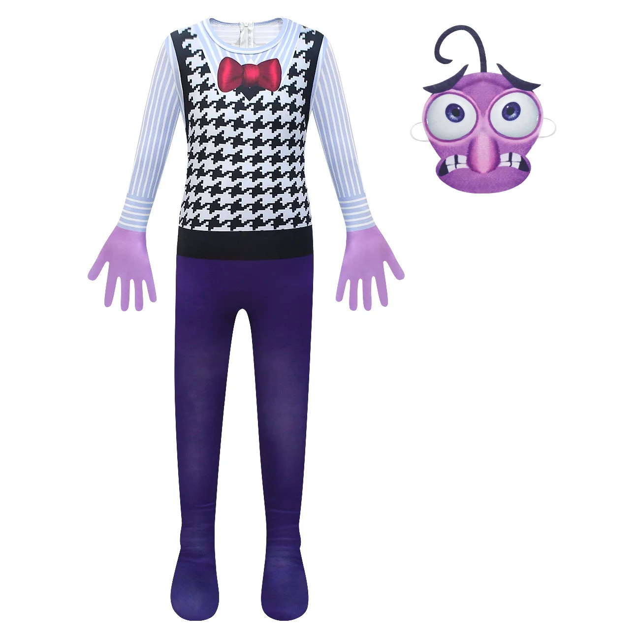 2024 New Kids Cosplay Inside Out 2 Ennui Fear Anger and Gaga Jumpsuit Suit Anime Cosplay Costume Carnival Halloween Costumes