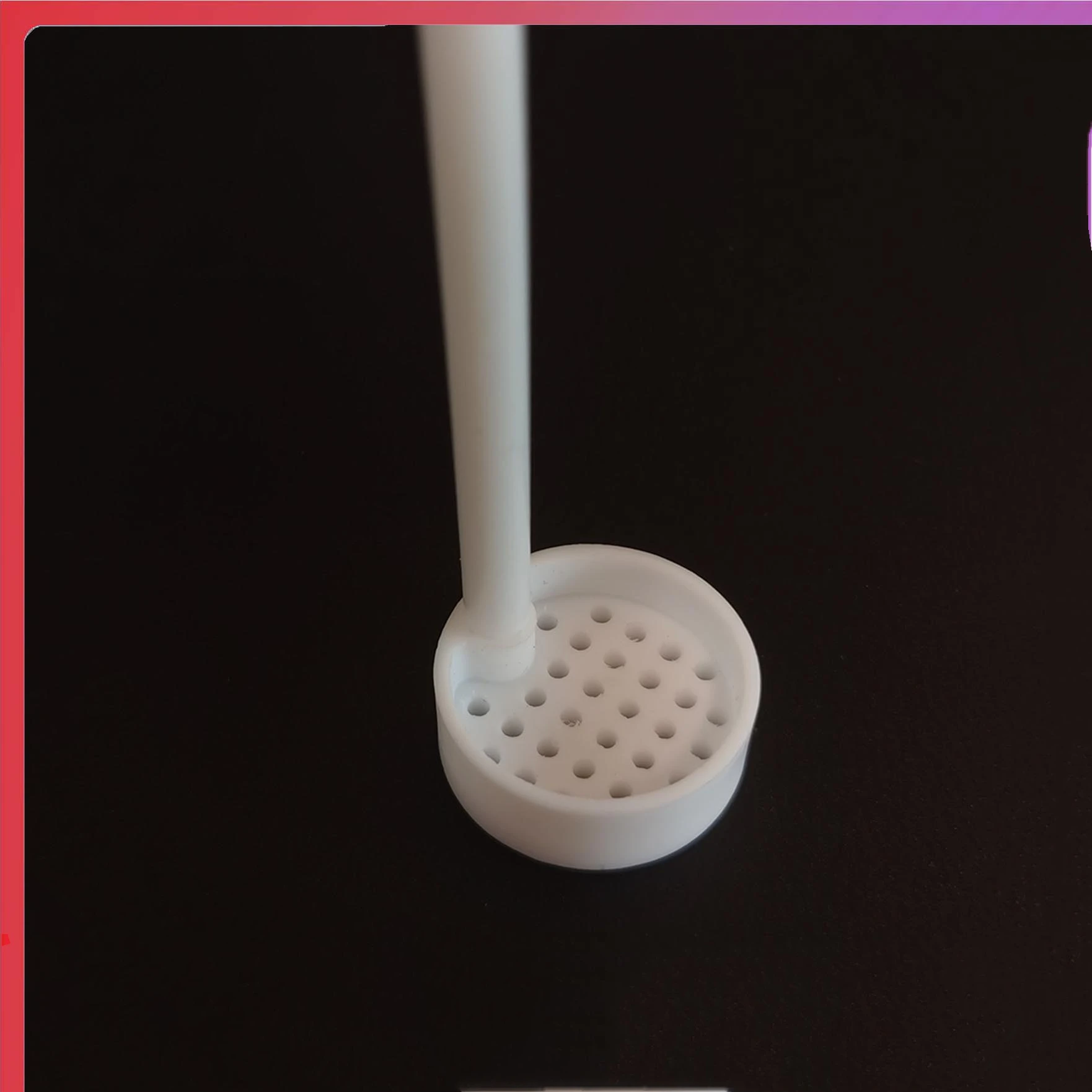 PTFE Cleaning Basket with Lid, Silicon Wafer, Conductive Glass, PTFE Cleaning Rack