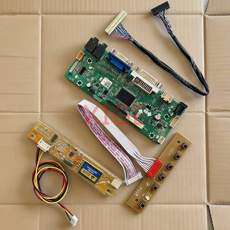 

For N156B3 LTN160AT02 LTN156AT01 LTN160AT01 Screen Drive Controller Board Kit VGA DVI HDMI 1366x768 1-CCFL 30 Pins LVDS 1366*768