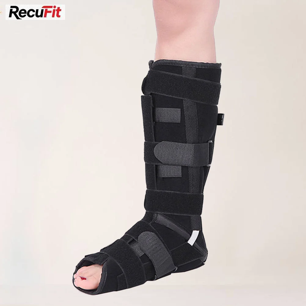 Fixed Sports Ankle Support Elastic Pressure Running Splint Ankle Brace with Steel Plate for Sprain Catagma - Size