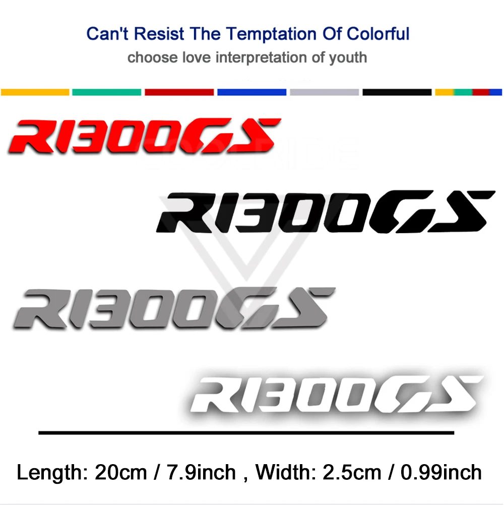 Motorcycle Stickers Reflective Decal R1300GS Fork Decals for BMW R 1300GS R 1300 GS R1300 GS Accessories Sport Touring 2024 3