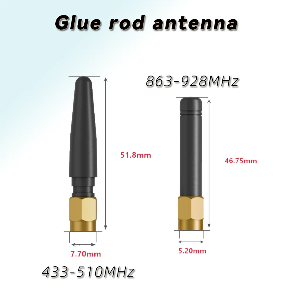 Antenna morbida Gateway Heltec LoRa 1.2G SMA ﻿ Modulo wireless maschio Trasmissione dati ad alto guadagno 10dBi 17 cm 902-928 MHz