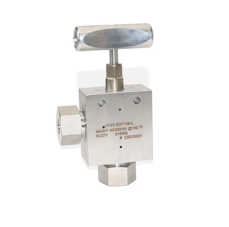 316 Stainless Steel High-temperature and High-pressure Conical Sealing Threaded Needle Valve