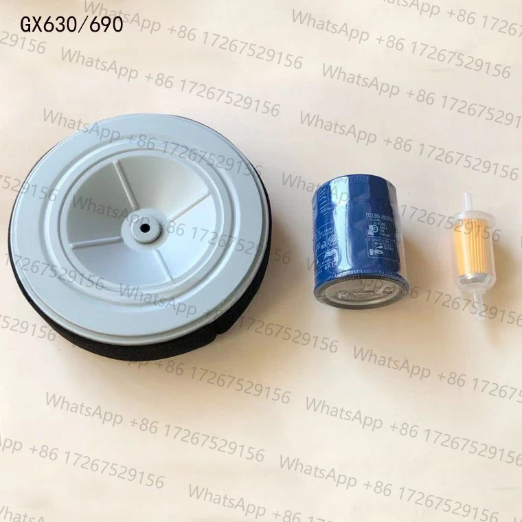 1Pc For Honda GX630/GX690 air filter element twin-cylinder  generator air filter  oil filter element