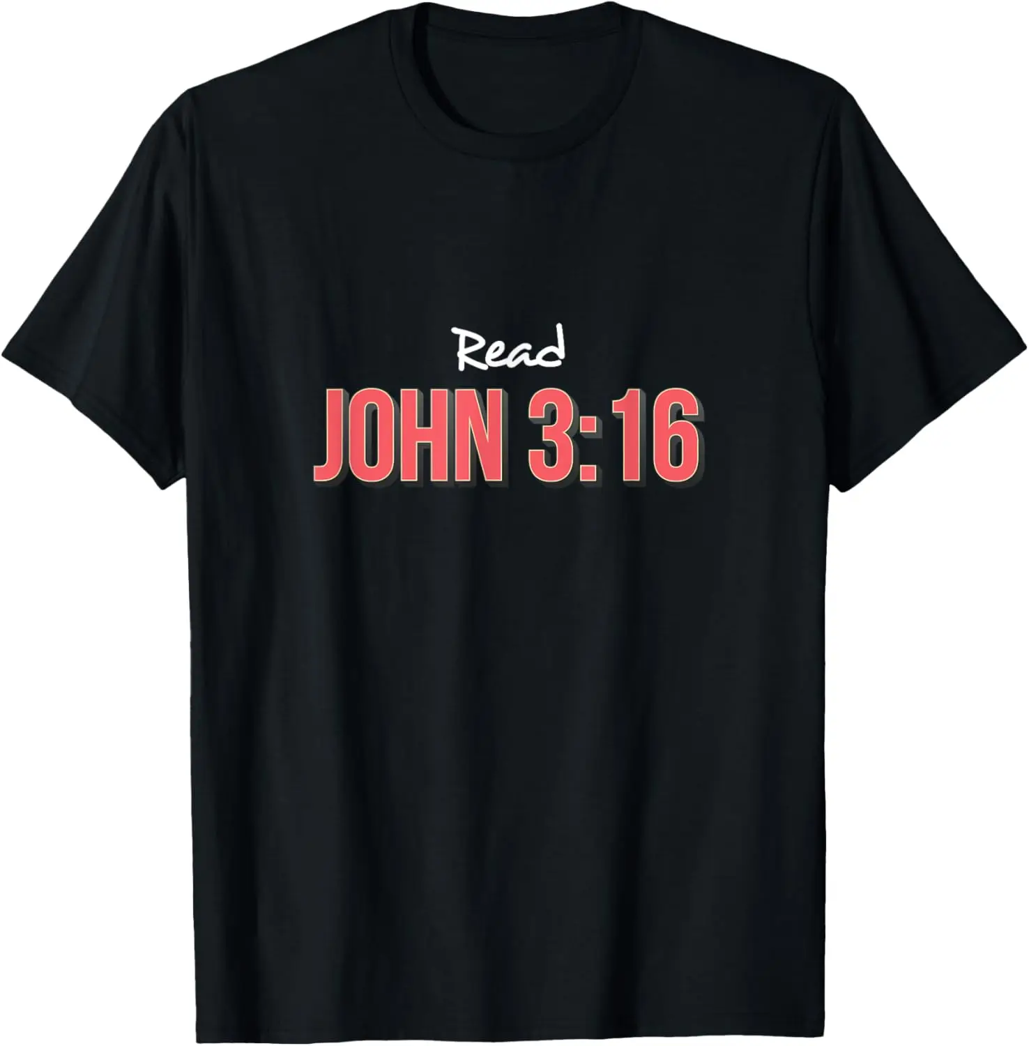 Read Book of John, Christian Faith Bible Verse T-Shirt