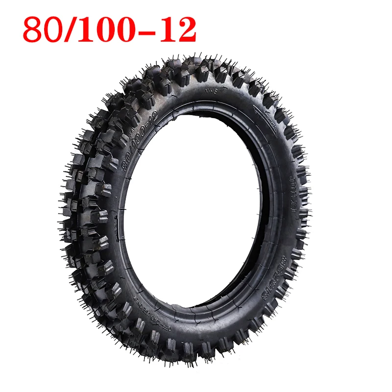 12inch Deep Teeth Tyre Front 60/100-14 Rear 80/100-12 (3.00-12) Wheel Tire For Chinese Kayo BSE Dirt Pit Bike OffRoad Motorcycle