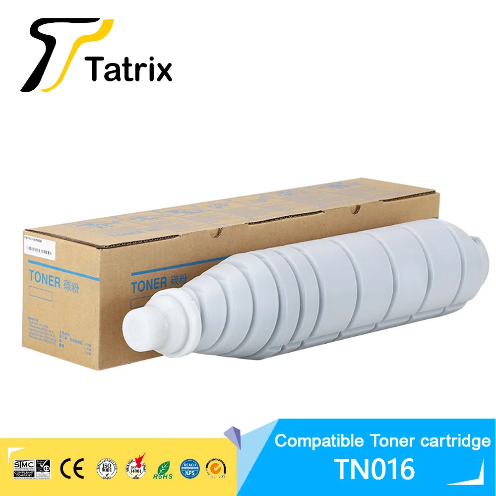 Tatrix TN016 TN-016 TN 016 Premium Compatible Laser Black Toner Cartridge for Konica Minolta Printer Bizhub Pro 1100
