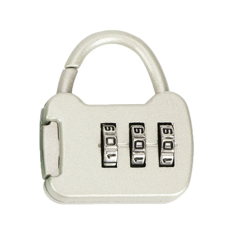 Zinc Alloy Combination Padlock Locker Anti-theft Locks Rustproof Colorful Dropship