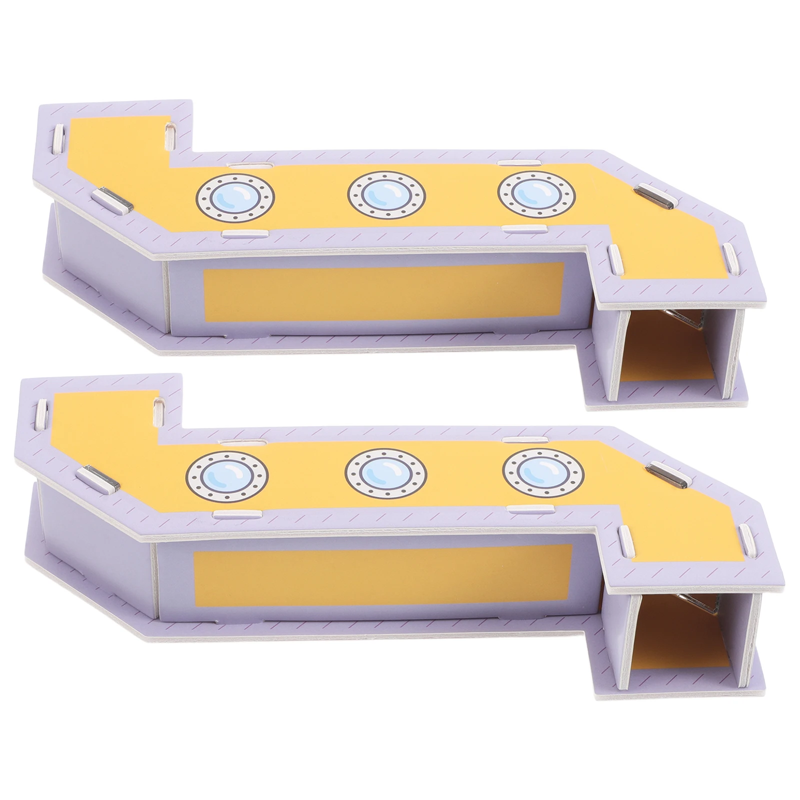 

2pcs Periscope Teaching Toys Detachable Optical Paper Children Science Kits Diy Student Kaleidoscope Kids Science Toys
