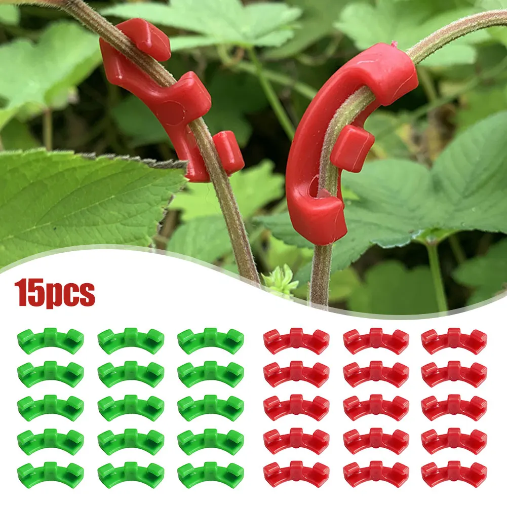 

15PCS Gardening Fixer 90 Degree Plant Bender Trainer Plant Support Guides For Plants Clip Bending Twig Clamp Branche Accessories