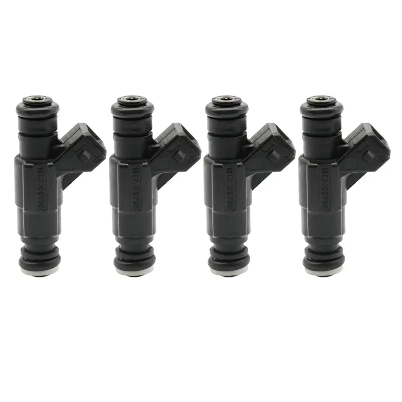 4x 0280156061 Fuel Injector Nozzles For Audi TT Passat VW Quattro Jetta Beetle 2000-2006 4cyl 1.8L Golf 06A906031BA