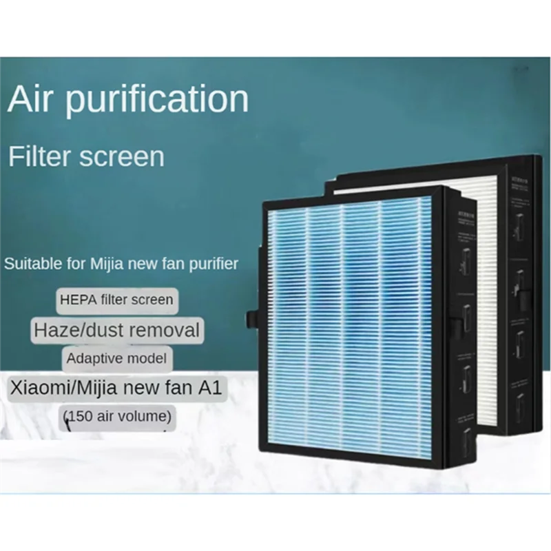 

A31Z-MJXFJ-150-A1 Подходит для Xiaomi Mijia Fresh Air System A1, аксессуары для композитного фильтра с RFID, адаптированные к MJXFJ-150-A1