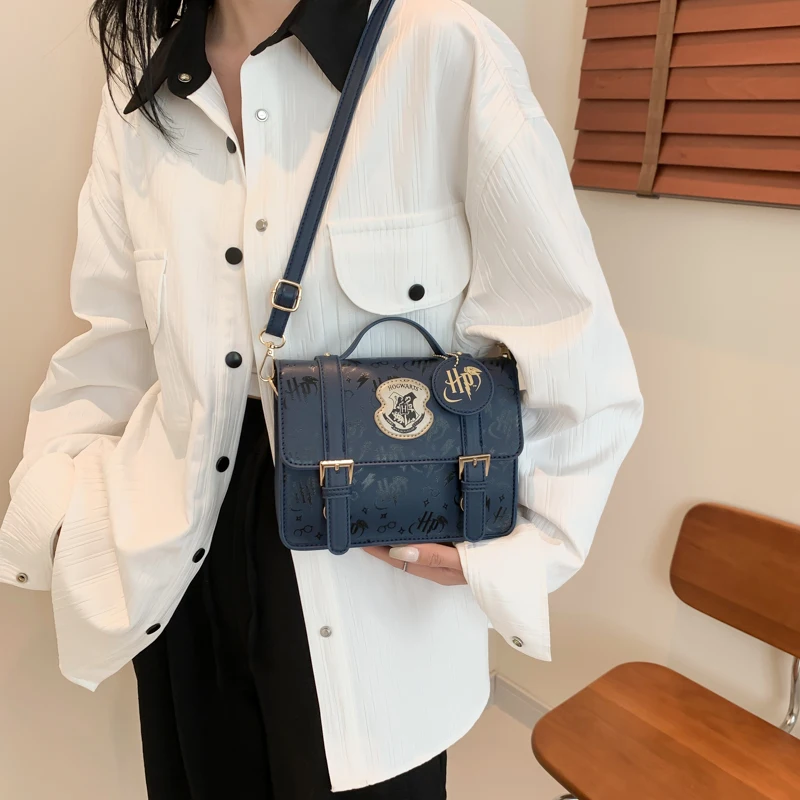 حقيبة هاري بوتر المشتركة الجديدة من Primark Hogwarts School Messenger حقيبة كامبريدج حقيبة كتف عبر الجسم هدية عيد ميلاد للفتيات