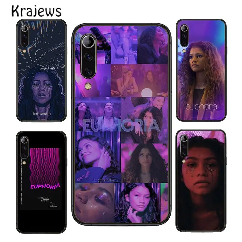 American TV Euphoria Zendaya Rue Phone Case Cover For iPhone 16 15 SE2020 14 Plus 11 Pro Max 13 Pro Max 12 mini XS Max XR Coque