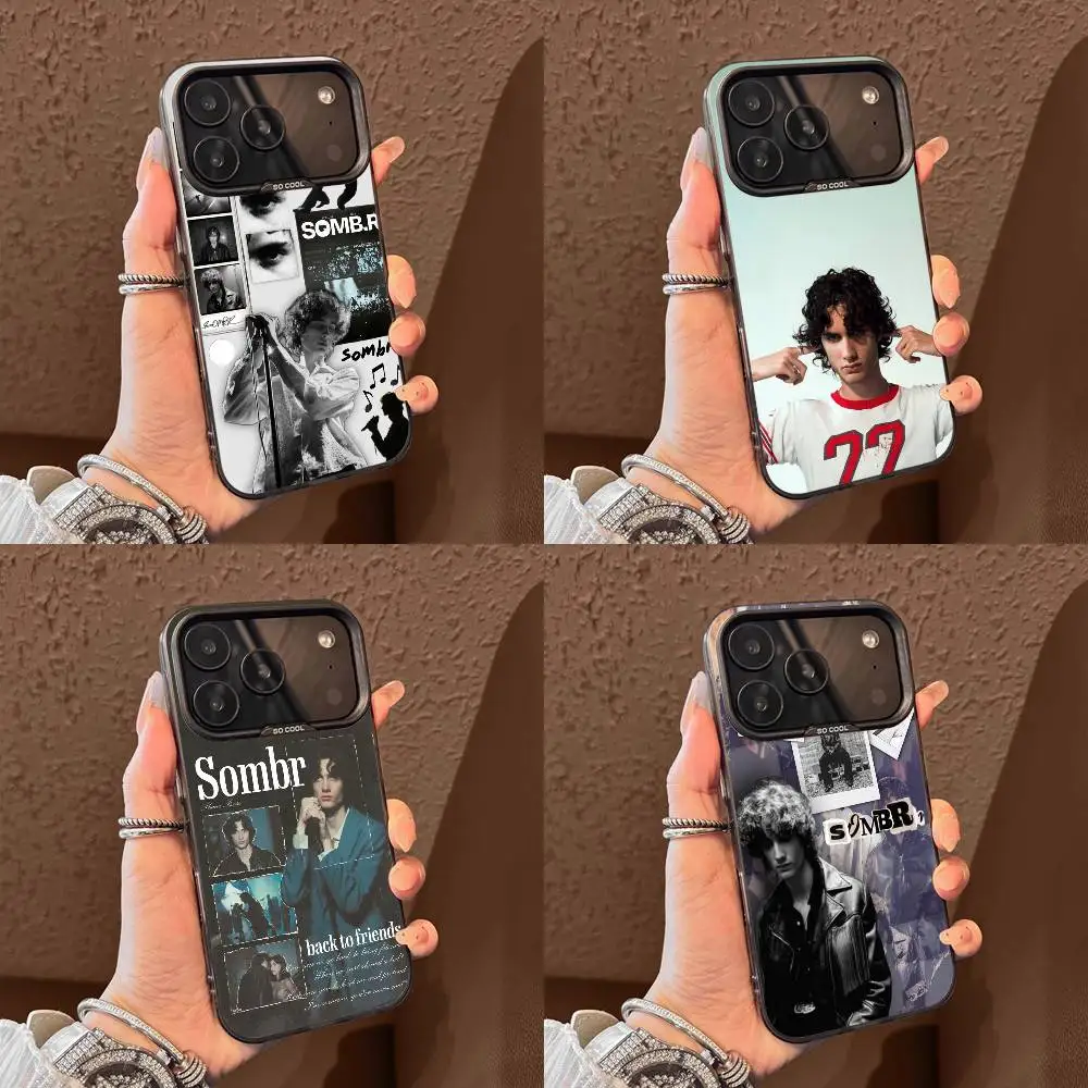 

S-Sombr I Barely Know Her Phone Case For iPhone 17,16,15,14,13,12,11,Pro,Max,Plus,E,Air,Mini Black Tpu Cover