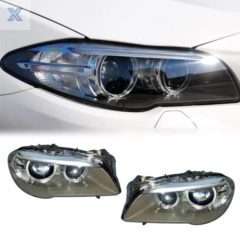 

Фары ксеноновые для BMW 5 серии F10 F18 2012-2017 годов, высококачественные аксессуары, номера деталей 63117343912, 63117343911
