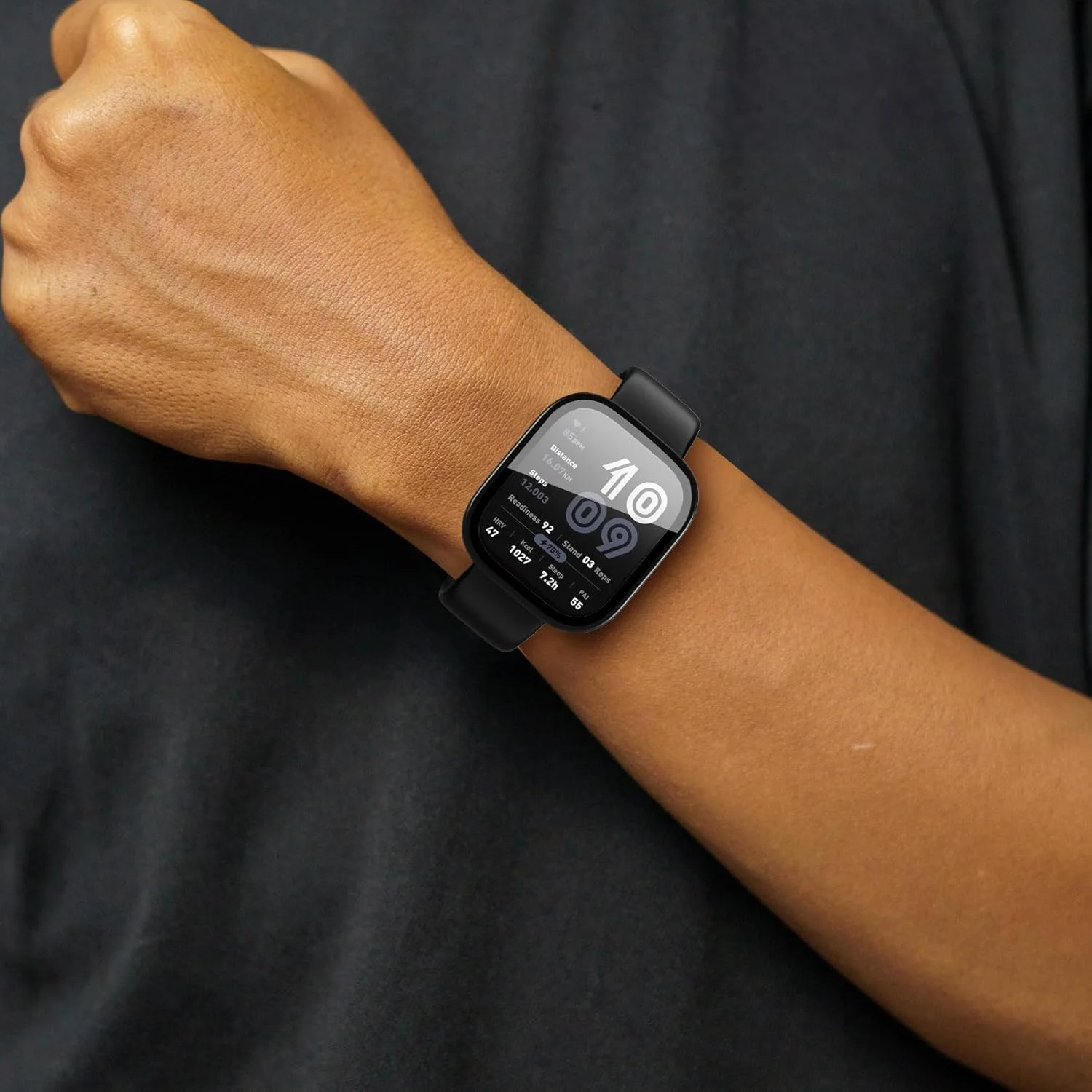 Amazfit bip 6 케이스 용 화면 보호기 스마트 시계 액세서리 풀 커버리지 소프트 유리 필름 amazfit bip 6 커버 보호 썸네일 6