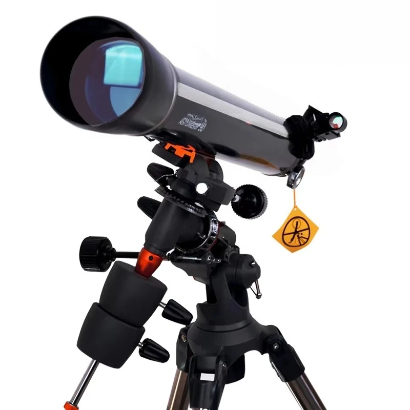 Deluxe 90 EQ Professional Astronomical Telescope with EQ2 Equatorial Mount Motor Star Watching