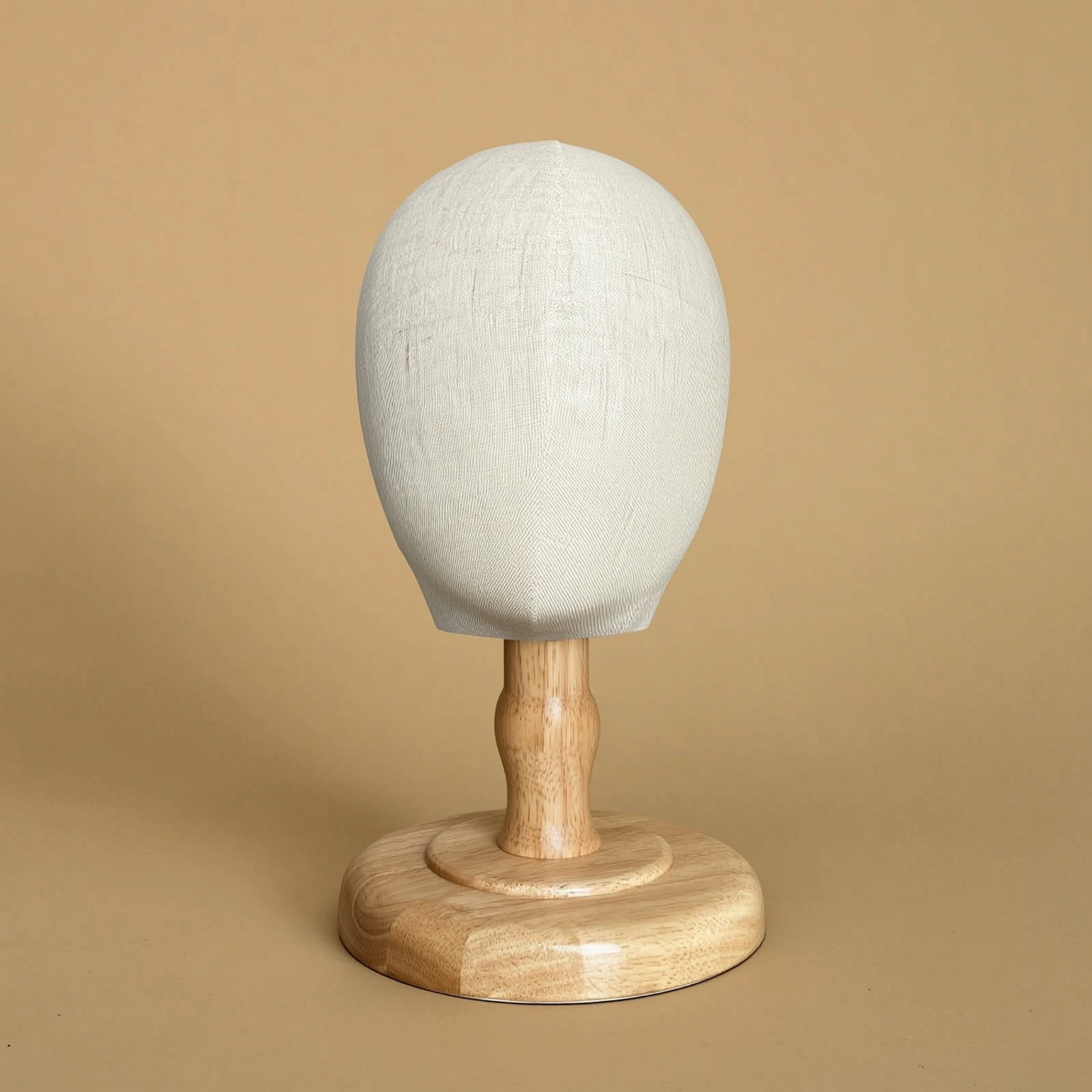 Cloth Covered Mannequin Head Lightweight Mannequin Head with Stand Compact for Hair Stylists, Boutique Counter