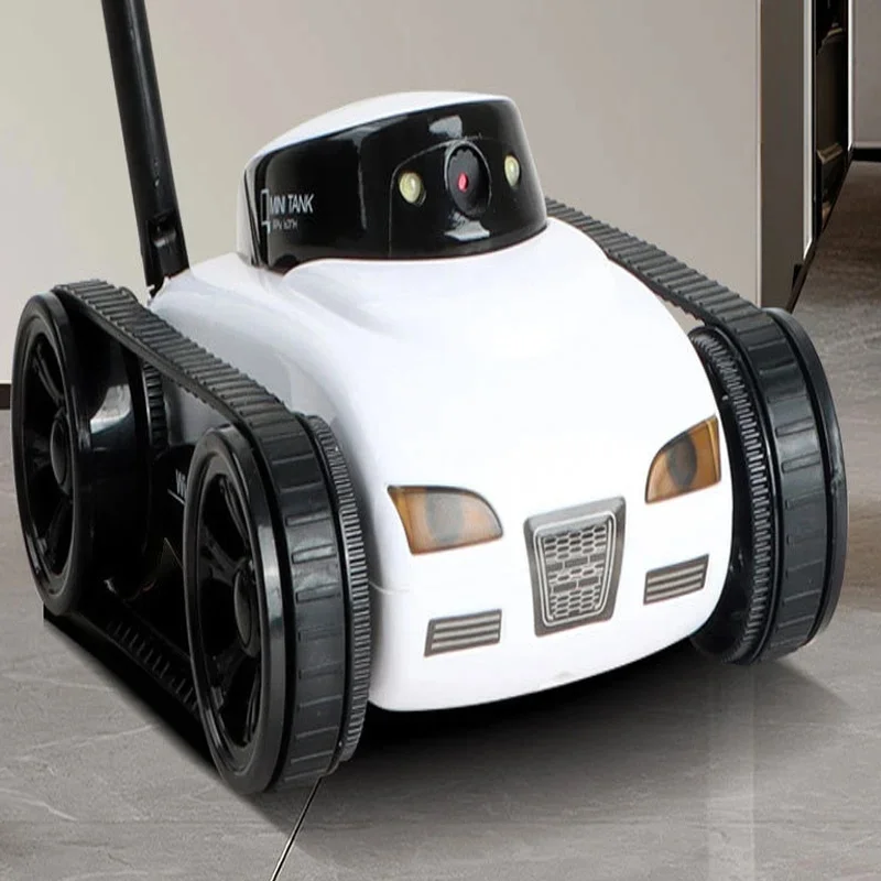 2026 New WiFi Mobile Remote Control Four Channel Real-Time Transmission Camera Small Tank Tracked Walking Car Toy for Kid Gifit