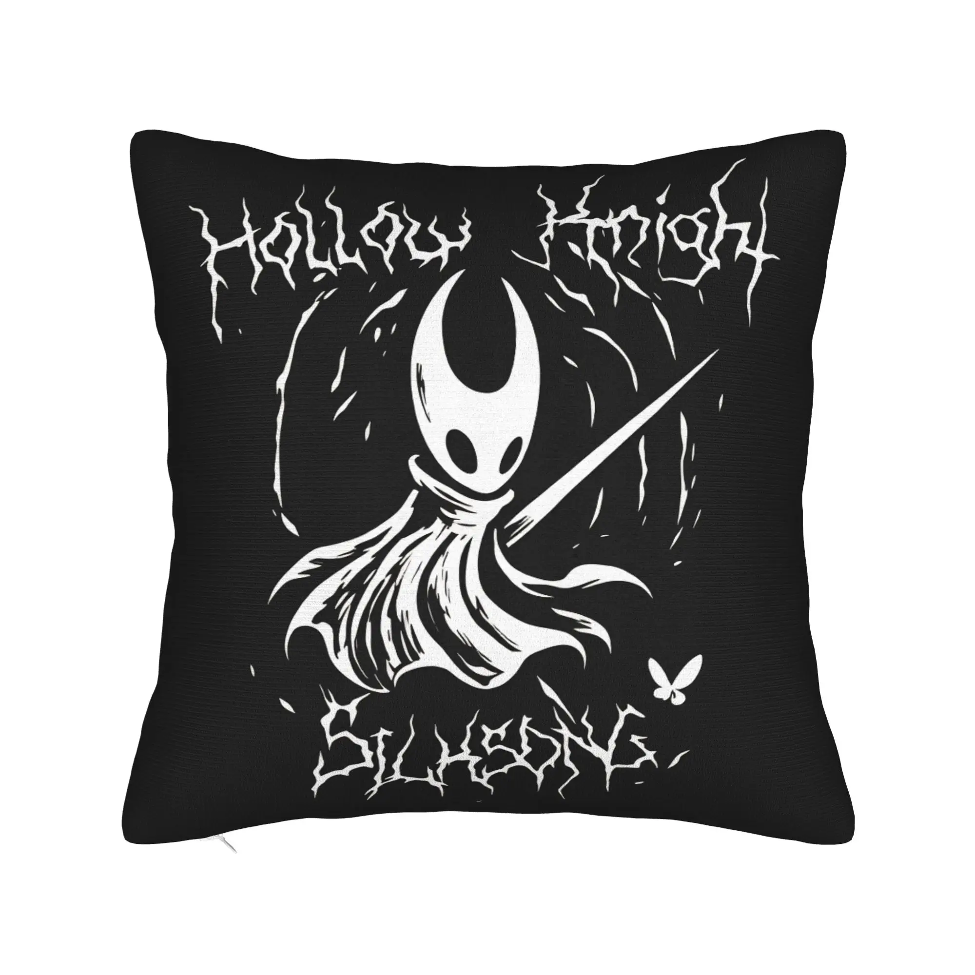 Hollow Knight Silksong Pillow Case  Square Pillow Cover For Sofa Car Home Decor Morden Cushion Cover