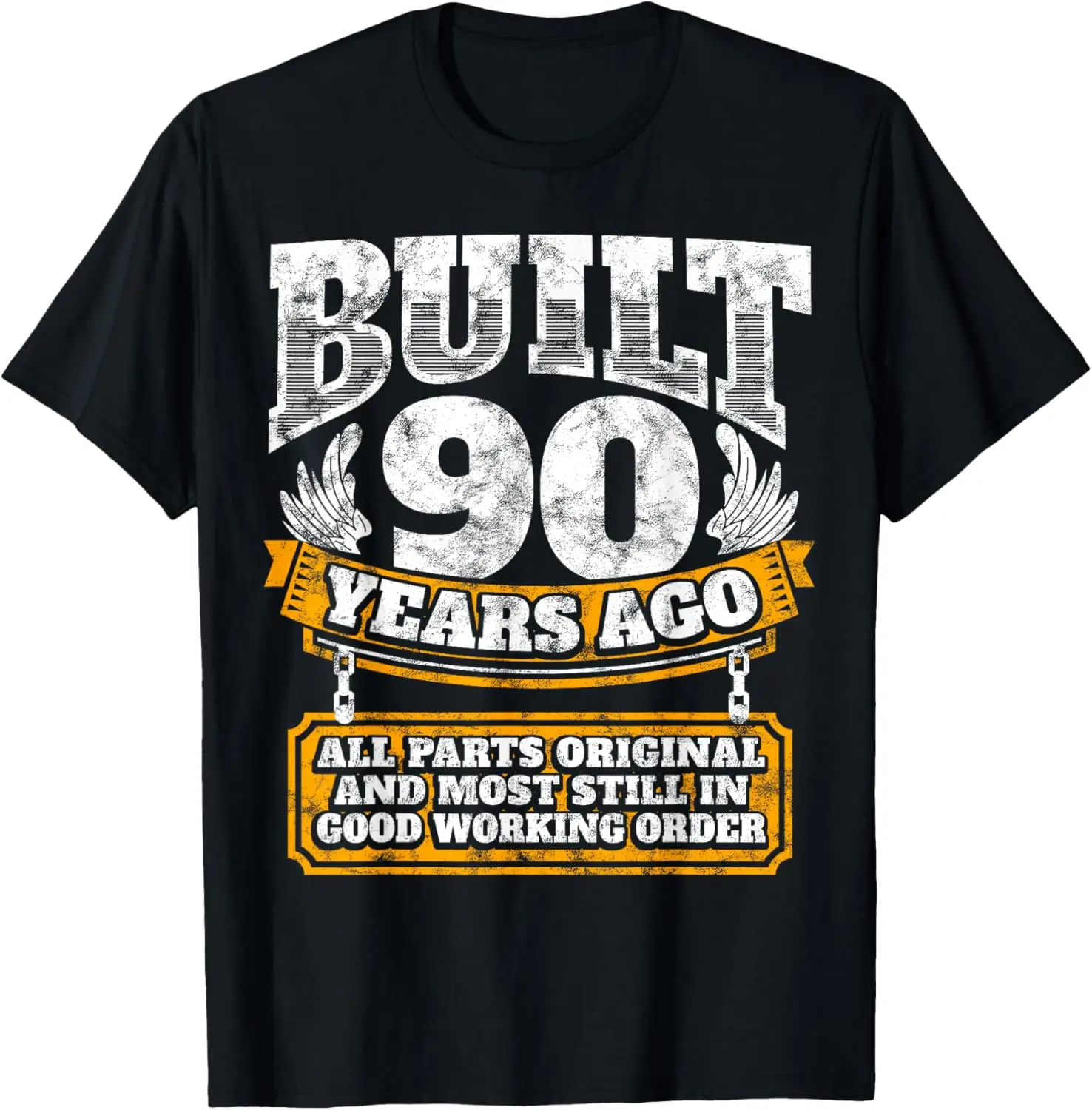 Funny 90th Birthday Shirt B-Day Gift Saying Age 90 Year Joke T-Shirt