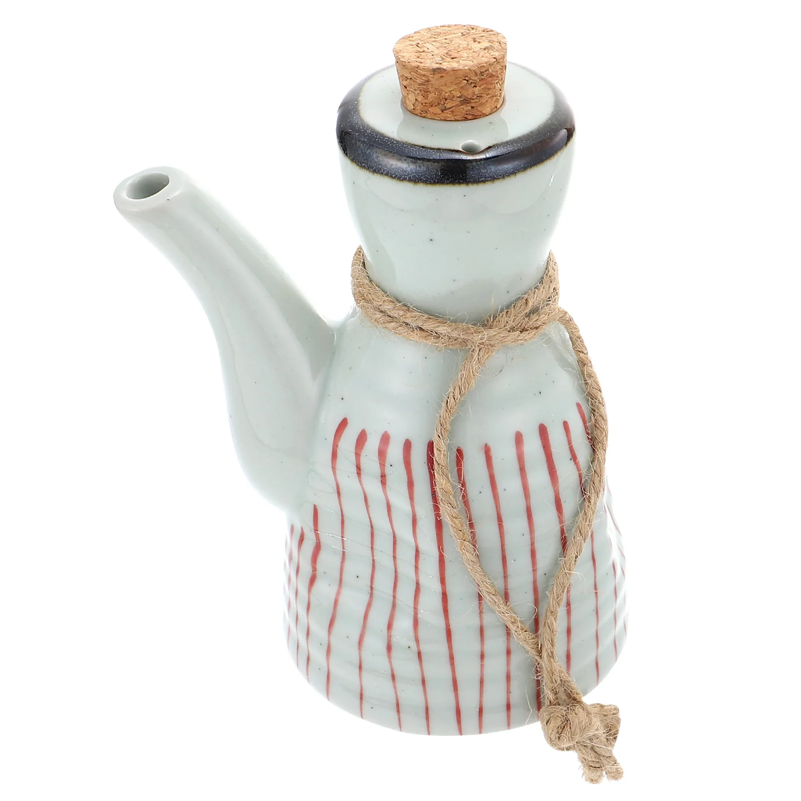 

Ceramic Soy Sauce Pot Bottle Dispenser Practical Kitchen Tool Vinegar Jar Oil Container Seasoning Bottle Durability