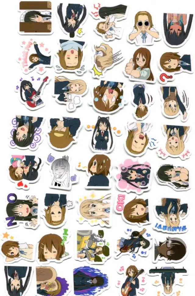 40pcs K-ON 2-3cm diy cute STICKER Z444